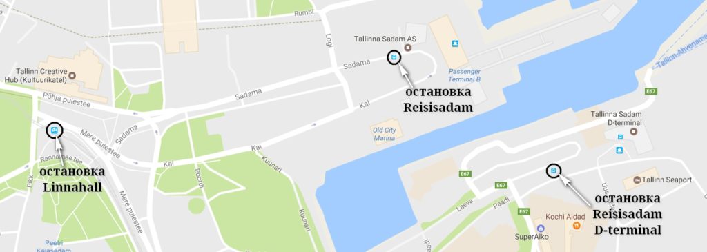 Как добраться до Таллинского порта