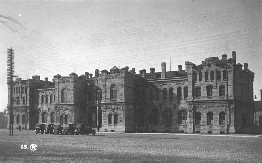 Балтийский вокзал Таллина в 1935 году