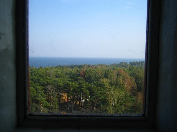 Вид из окна найссаарского маяка