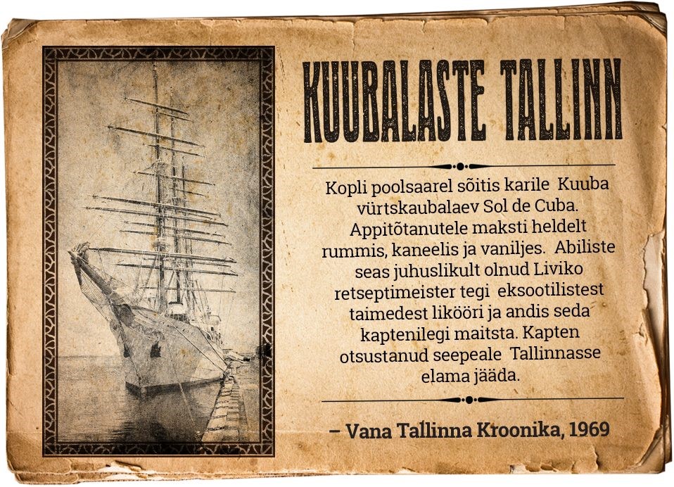 Эстонский ликер Vana Tallinn – история производства