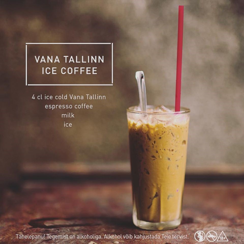 Vana Tallinn ice coffee