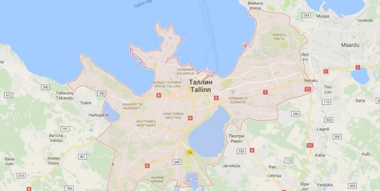 Карта Таллина