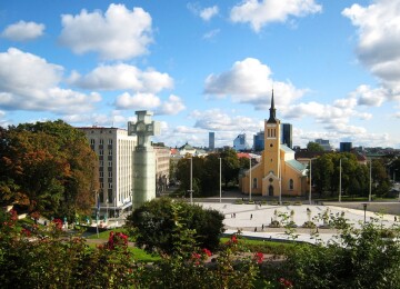Площадь Свободы в Таллине