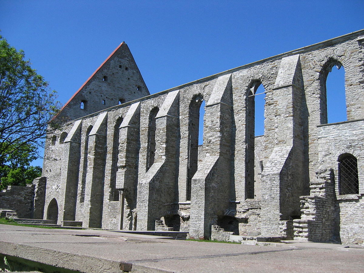 Развалины монастыря Пирита, Таллин, Эстония