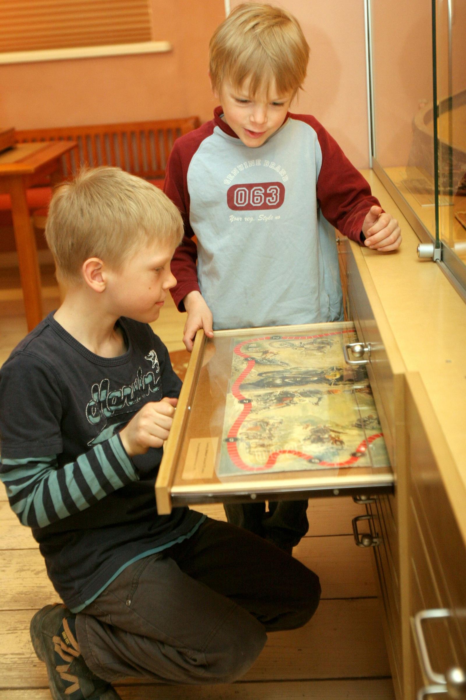 Временная экспозиция музея игрушек в Тарту