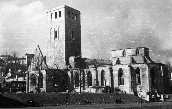 Церковь Нигулисте в Таллине, 1950