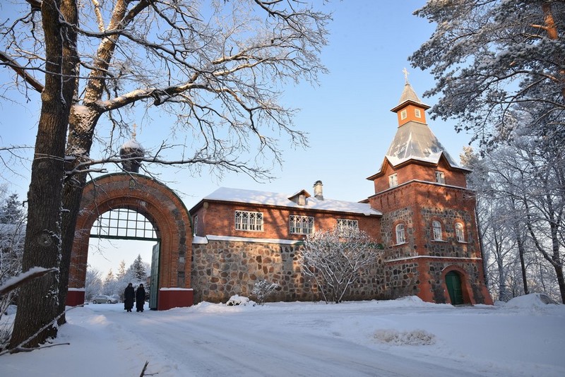 Пюхтицкий Успенский женский монастырь в Эстонии