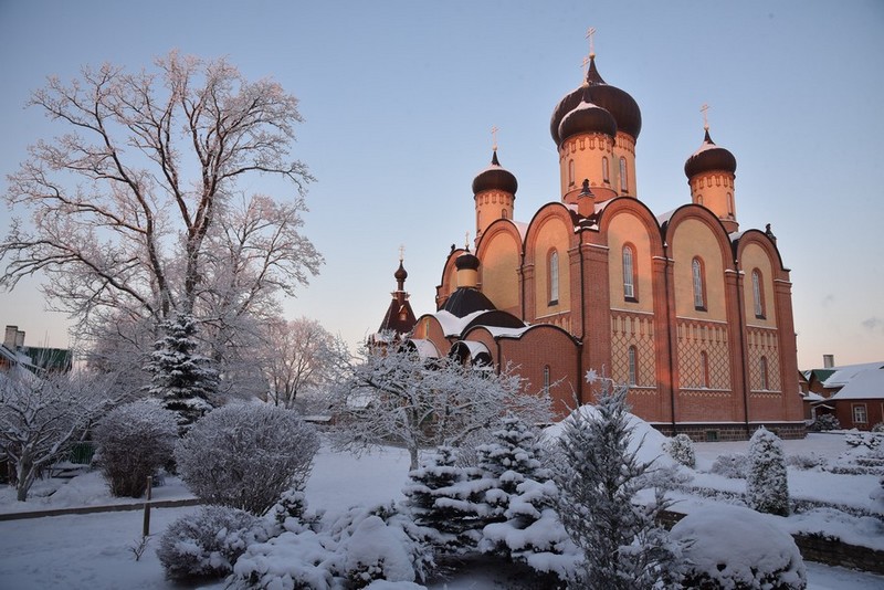 Пюхтицкий монастырь в Эстонии