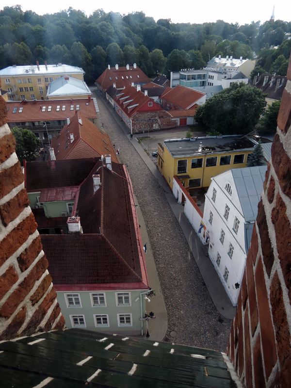 Вид с башни Яановской церкви, Тарту