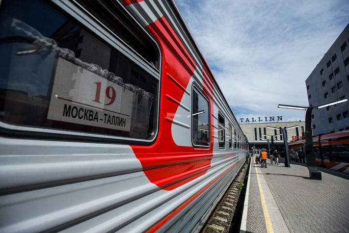 Поезд Таллин – Москва